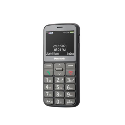 Panasonic KX TU160 SLANTED CZECH BLACK 01